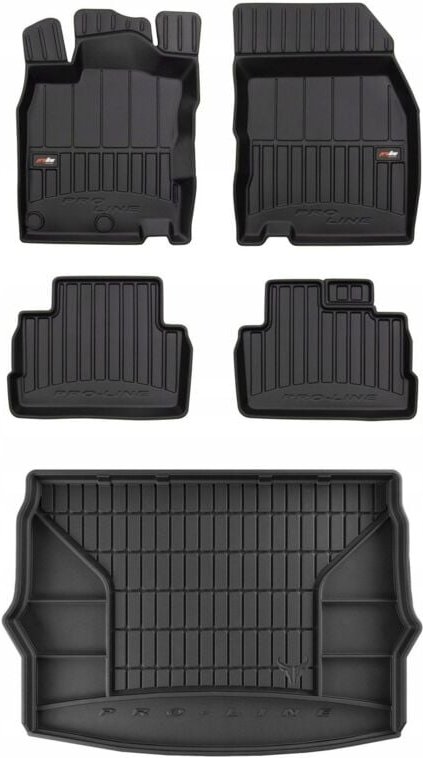 Thumbnail - SET 3D gummi matten matte Nissan Qashqai 2 2013-2021 g