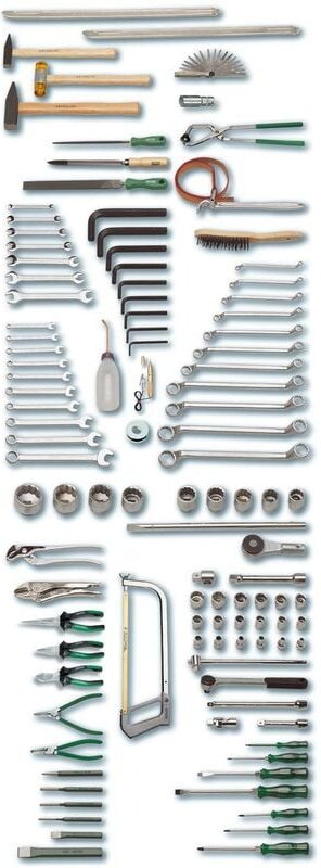 Heyco - 933-AF Baustelle, lkw, Landmaschinen: LKW-Reparatur + Wartung, 110-tlg.