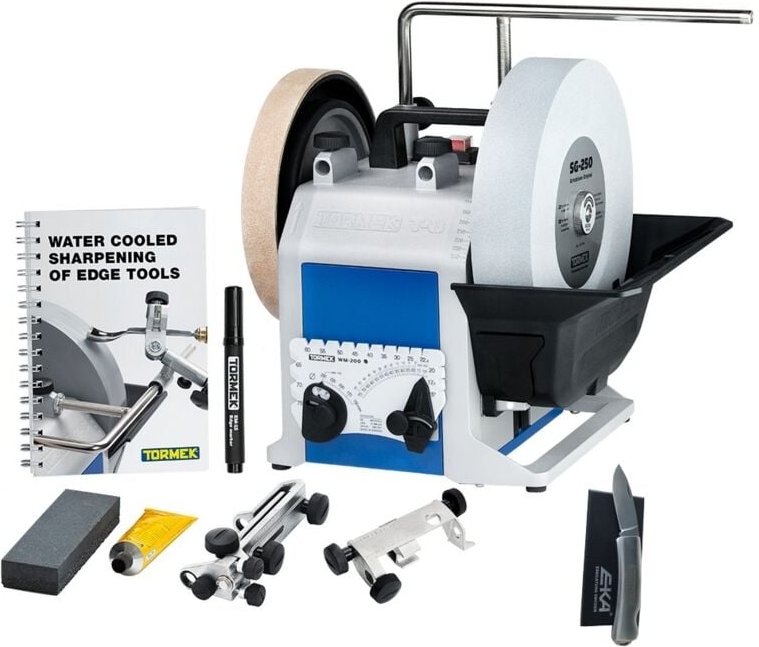 Tormek - Nass Schleifmaschine Super Grind T8 EKA-Messer Aktionsmaschine 421385/1