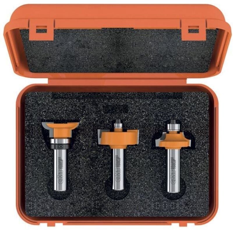 800.525.11 3er-Set Profilschneider für Glastüren HW/Doors S=12,7 rechts