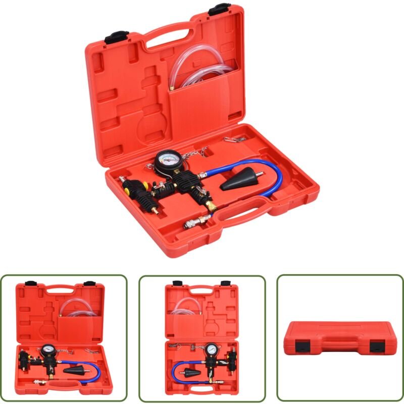 The Living Store Kühlsystem Tester Entlüfter Entlüftungsgerät - Kühlsystemprüfung - Entlüfter - Kühlerbefüllung - Kühlmi...