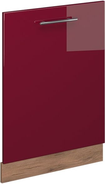 Thumbnail - Geschirrspülblende Fame-Line, Bordeaux Hochglanz, 60 cm ohne Arbeitsplatte Vicco