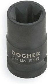 Torx CrMo 1/2 T16 Kraft-Steckschlüssel Dogher 572-T16