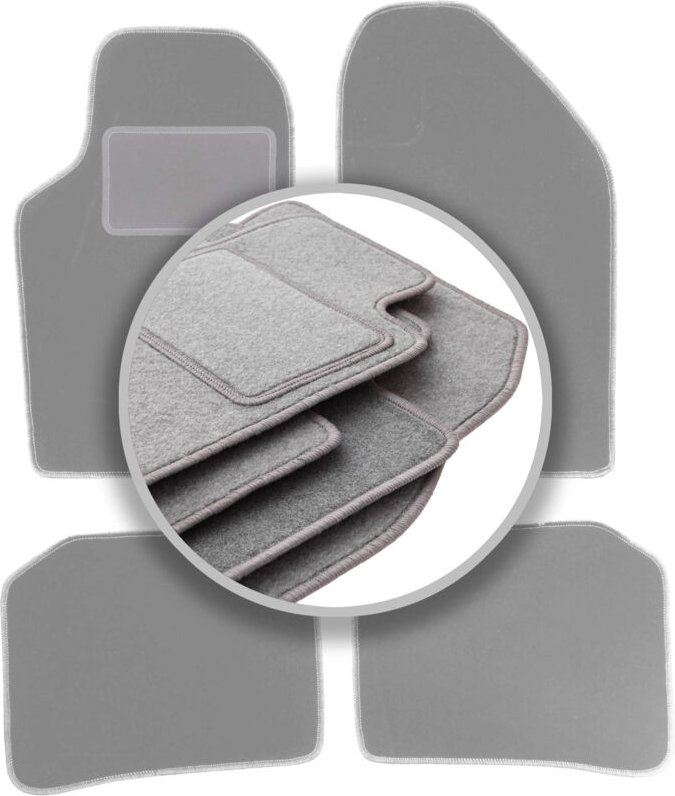 Graue Autofußmatten für: Lancia Thema Limousine (1984-1994)