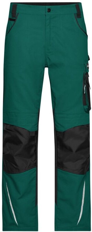 James&nicholson - Arbeitsbundhose JN832 Gr. 46 dark-green/black