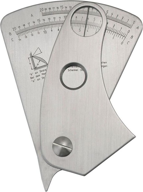 Schweißnahtschablone rostfrei - Forum