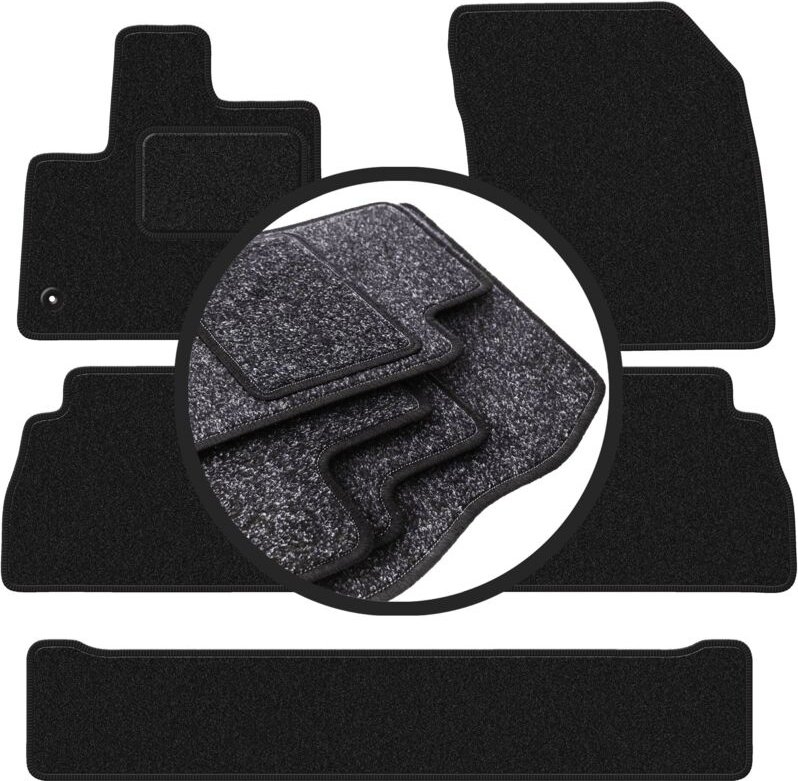 ANTHRA Autofußmatten für: Toyota ProAce City Verso 7-Sitzer (2018-)