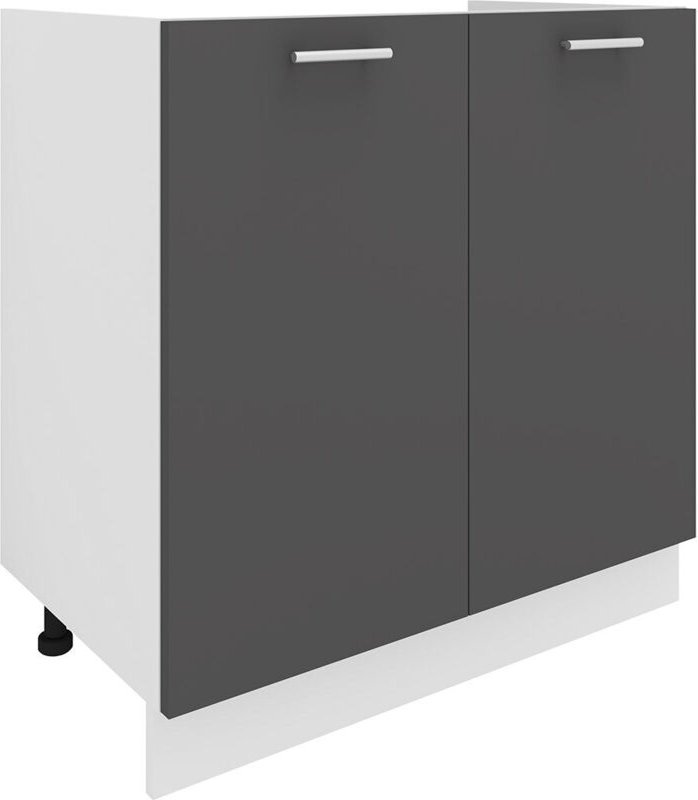 Spülenschrank Küche Breite 80 cm Esilo