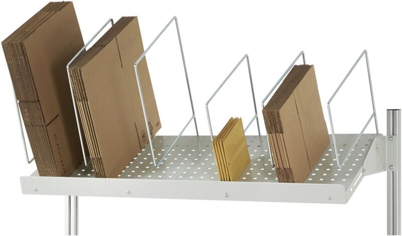 RAU - Kartonagenmagazin Serie e, B1200(1084)xT650xH500mm, RAL7035