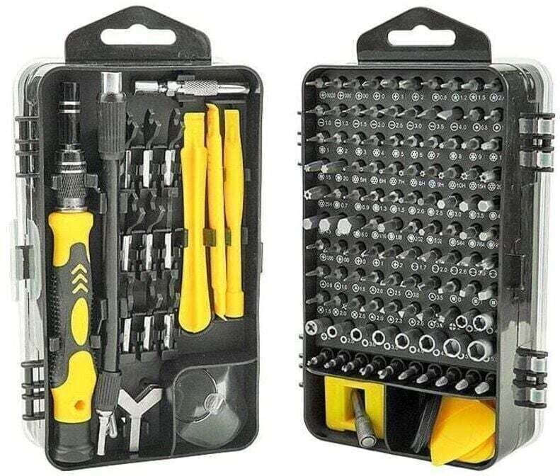 115-in-1-Präzisionsschraubendreher-Set für magnetisches Telefonreparaturset, Magnet-Mini-Schraubendreher für Brillen, iP...