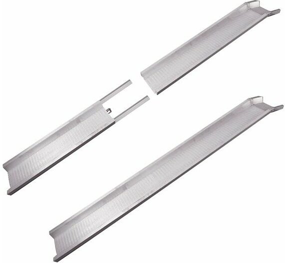 Matisère - Fahrrad Auffahrschiene 1000mm, Ladehöhe 300mm, innere Breite 155mm - Als Stückware verkauft - M050/10U/BAI