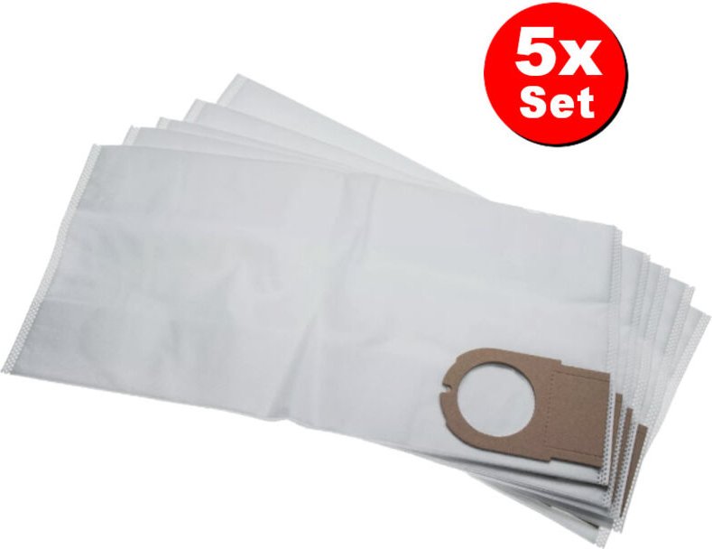 Mikrovlies Staubsaugerbeutel für Starmix NTS-10.20-30-63, aeg Atlas Copco as 1, Hitachi rnt 1200, Hilti 43353 tda-vc 40,...