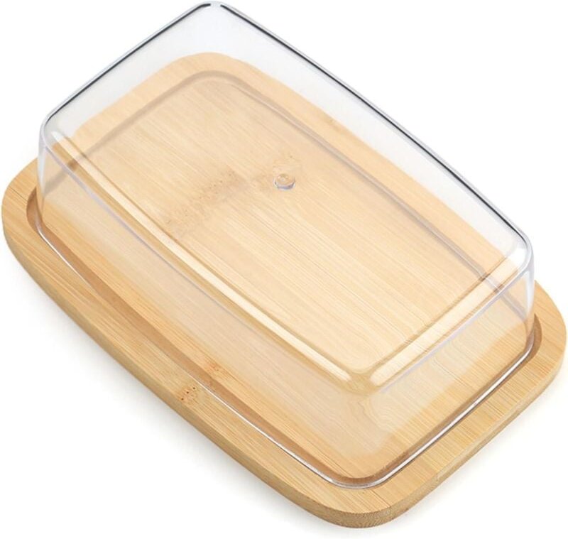 Coocheer - Praktische Butterdose mit Deckel zum Aufbewahren und Servieren von Butter