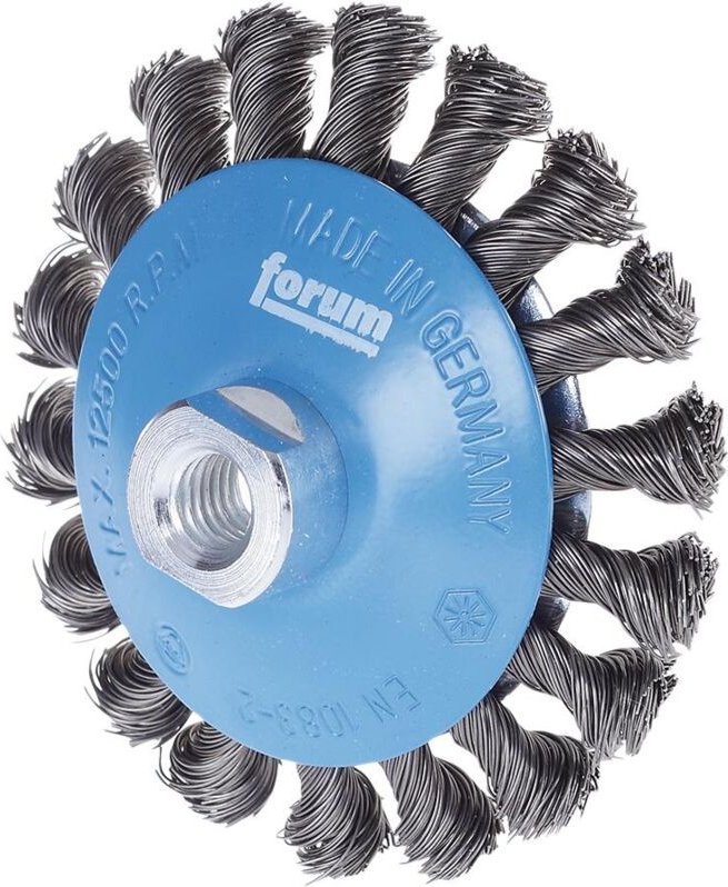 Kegelbürste Stahld. M14 115x0,50mm gezopft - Forum