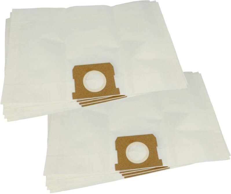 10x Staubbeutel Ersatz für Stihl SE015009000 für Staubsauger - Papier / Pappe, 30cm x 48cm Weiß - Vhbw