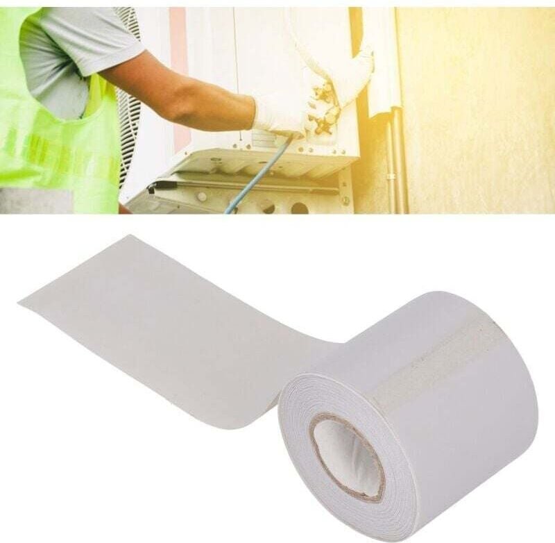 XVX - x Schutzstreifen für Klimaanlagenschläuche, 6 cm breit (grau)