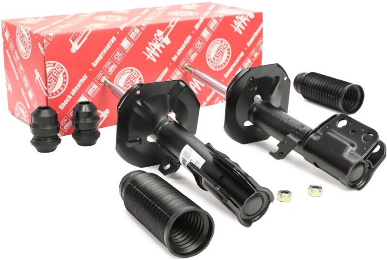 Stoßdämpfersatz + Anschlagpuffer "MS" vorne TOYOTA AVENSIS 1.6-2.4 04.03-11.08