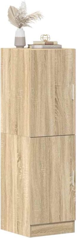 Küchenschrank Sonoma-Eiche 38x41,5x131,5 cm Holzwerkstoff - Vidaxl