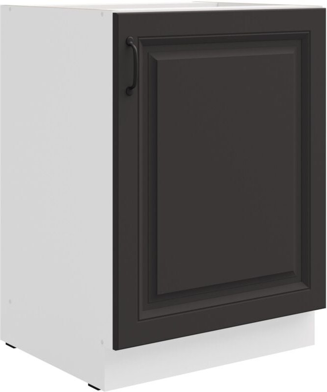 Küchen Preisbombe - Unterschrank 60 cm Stilo Grau Küchenzeile Küchenblock Küche Landhaus Einbauküche