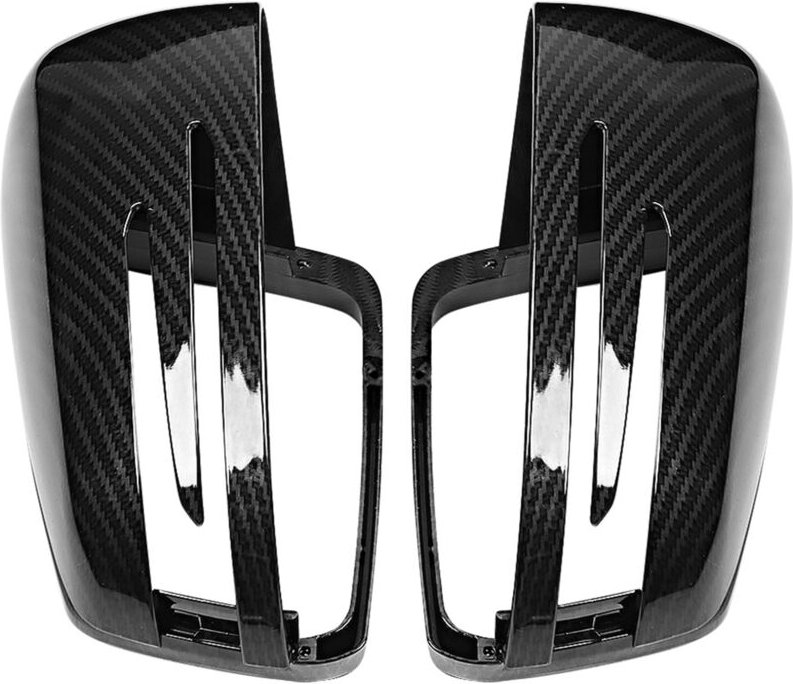 Jeffergarden 2 Stück Rückspiegel-Abdeckkappe, passend für Benz A-Klasse W176 2012–2017