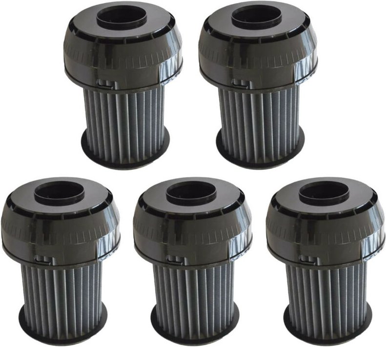 5x Trade-shop Staubsauger-Filter / Filterzylinder Ersatz für Bosch bgs 6225 GB/01 GS-60 pet hair double hepa, BGS6225AU0...