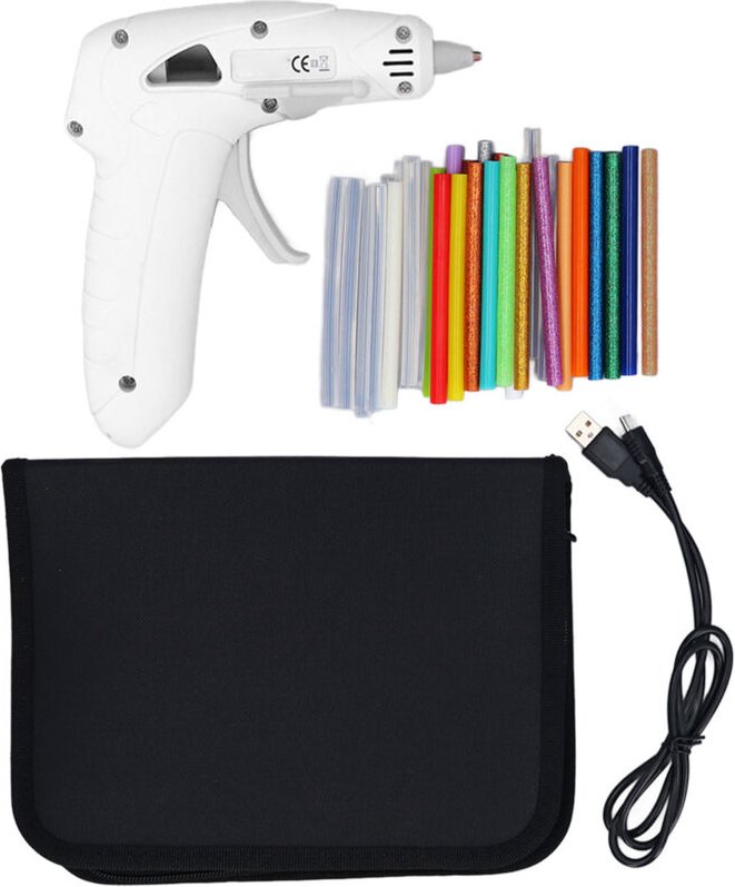 Jeffergarden - Set mit Pistolen zum Heizen, ohne kleine Teile, schnell lösbar, Mini mit 30 Stäben zum Heizen, 3V-4,7V, W...