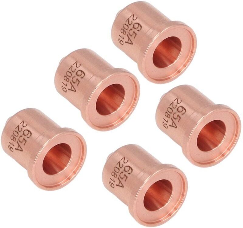 220819 Elektrodenspitze, Düsensatz für pmx 65 85 105 65A, 5er-Pack, einfache Installation für Schneidbegeisterte