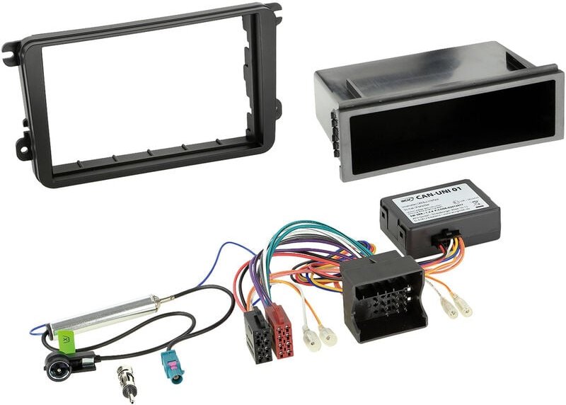Acv 611320-15-02 Autoradio Einbaublende din Passend für (Auto-Marke): Seat, Skoda, Volkswagen