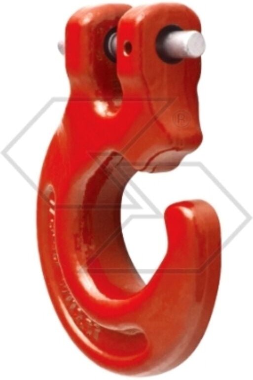 Schlinghaken mit Bolzen Klasse 80 Zugkraft 6500 daN Gewicht 0.50 Kg