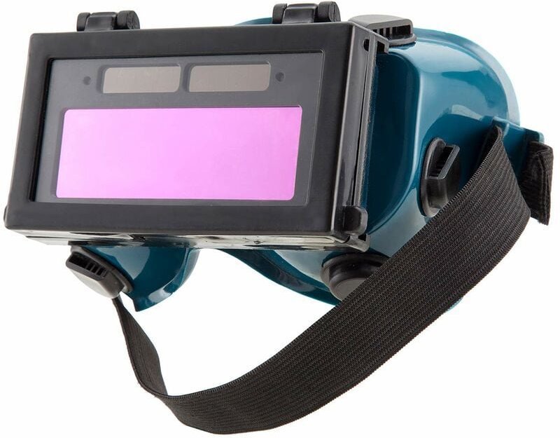 Schweißmaske, Schutzbrille, lcd, Solarbatterie, automatische Verdunkelung/Abdunkelung, Augenschutzbrille zum Schweißen m...