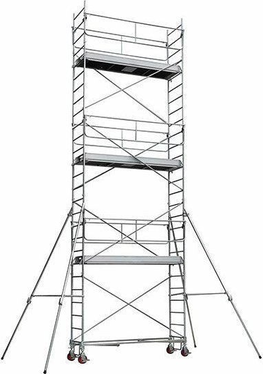 Matisère - Rollgerüst aus Stahl - Maxi Arbeitshöhe 13.60m - 8325112
