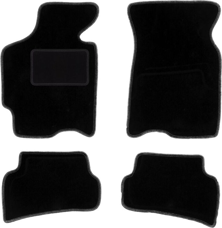 Schwarze Veloursmatten für: Ford Probe MK1 Coupé (1988-1992)