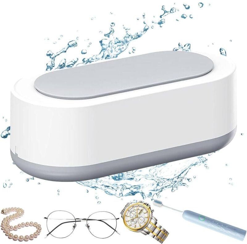 Professioneller Ultraschallreiniger, Ultraschallreiniger, Ultraschallbecken für Zahnersatz, Halskette, Ringe, Uhr, Gesch...