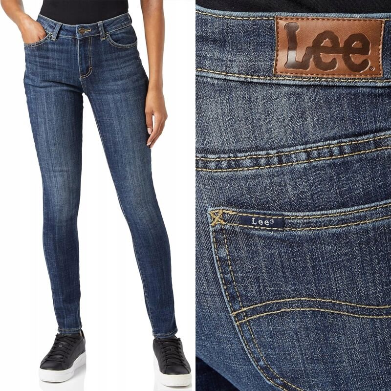 Lee LEGENDARY SKINNY Skinny Jeans in Lagunenblau, W31 L31