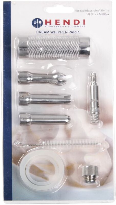 Ersatzteilset für Sahnespender, Kitchen Line, Kitchen Line, 120x30x(H)240mm - Hendi