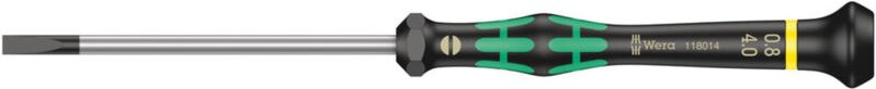 Elektronik- Schraubendreher Schlitz 4x0,8x80mm Wera