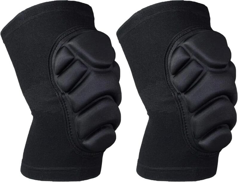 Paar professionelle Arbeits-Knieschützer, mit dickem, rutschfestem EVA-Schwamm, bequeme Volleyball-Knieschützer, für Män...