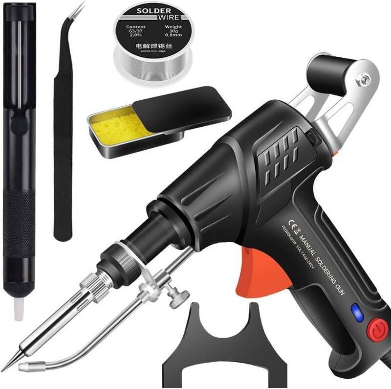 Industrielles Innenheizungs-Laserschweißwerkzeug, Multifunktionales Lötkolben-Schweißpistolen-Set, Präzisionsschweißwerk...
