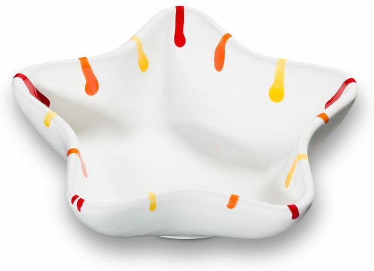 Gmundner Keramik - Landlust, Sternschale (l: 14cm)