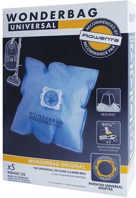 Ersatzteil - Staubsaugerbeutel. wonderbag X5 classic - Rowenta moulinex, tefal