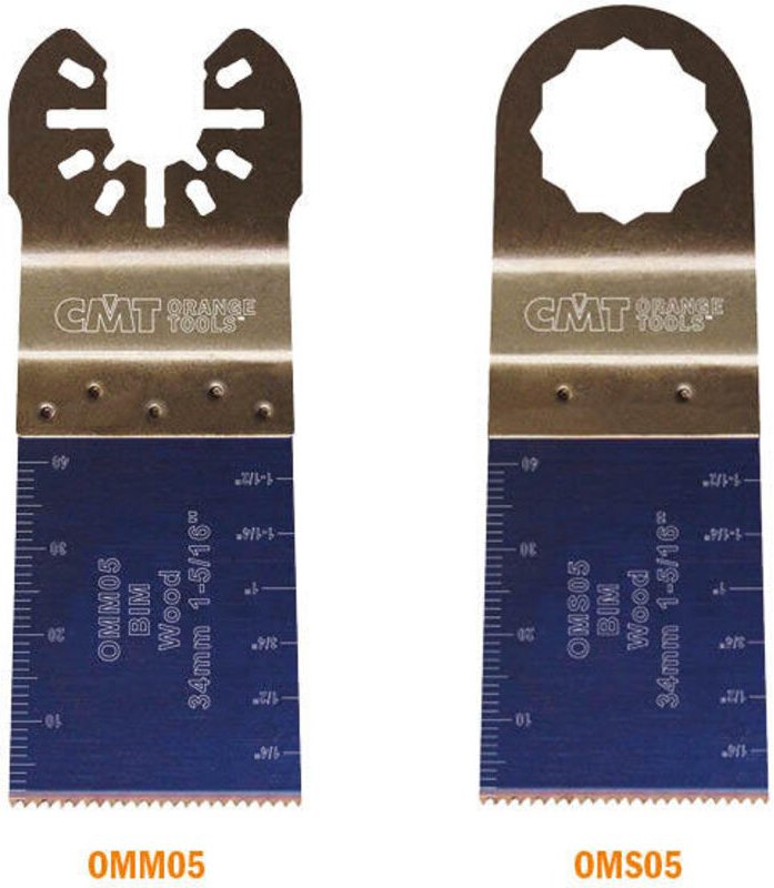OMM05-X1 BIM HOLZSCHNEIDBLATT 34x40mm 18TPI-U