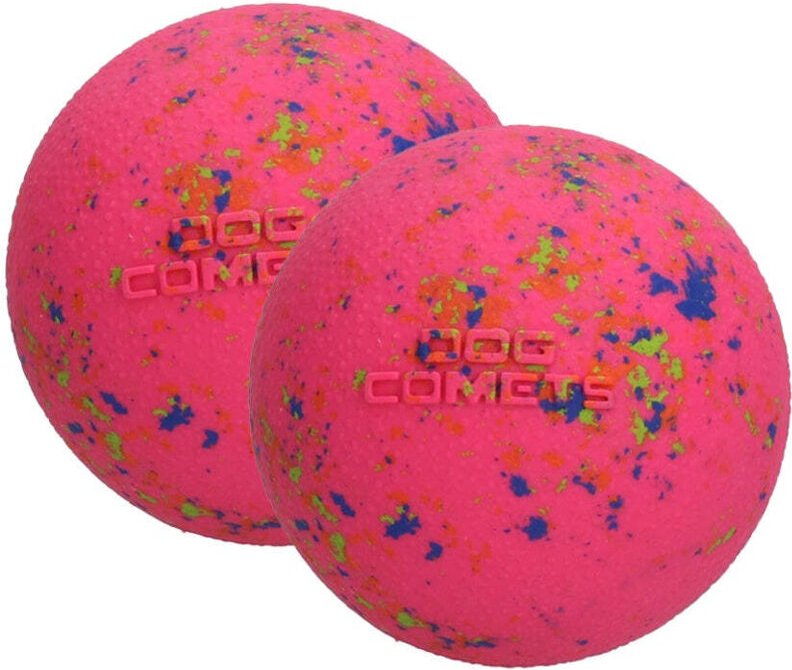 Hundekometenball stardust pink m 2er pack