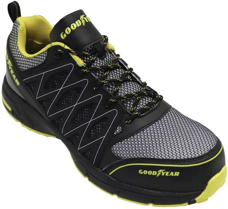 Dulary - Goodyear-Schuhe Adelaide S1P Blk&Yell/Black Yellow T.42 - 1502T42