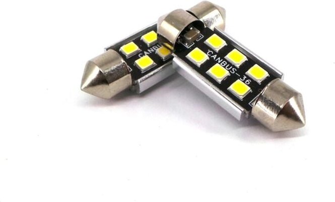 Stück C5W LED SV8.5 Birne 12-24V CANBUS 36mm 220lm