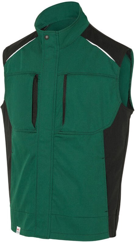 Kübler Weste activiq 7250 moosgrün/schwarz Gr. s