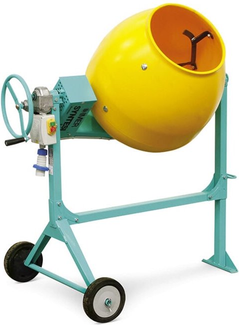 Betonmischer IMER elektrisch S140 Kunststoffbehälter 138L - 01015601