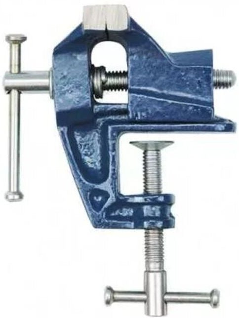 Schraubstock mit Flügelmutter 70mm
