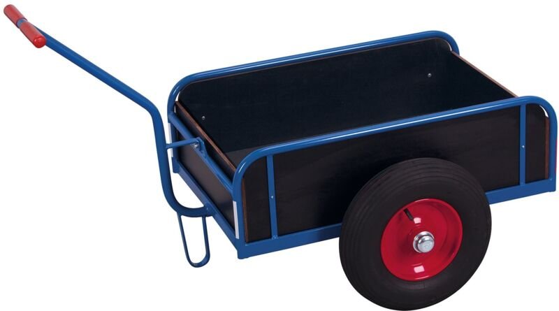 VARIOfit Handwagen mit Bordwand und Luftbereifung 1000x635mm