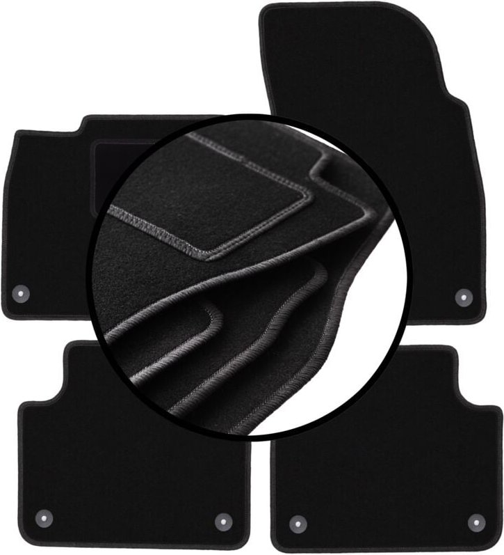 Veloursmatten-Satz für: Porsche Cayenne III SUV (2018-)