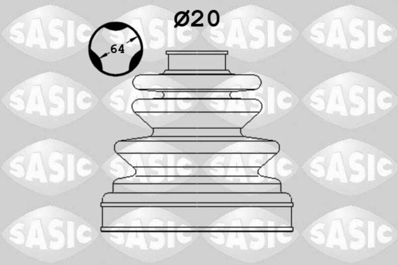 Gelenkabdeckung 1906167 SASIC